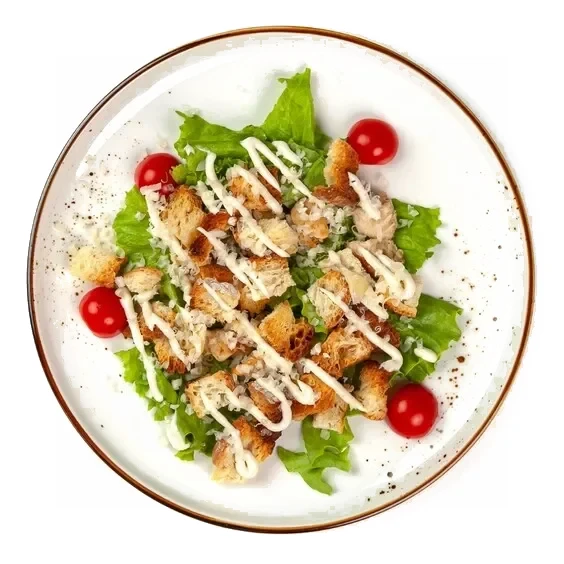 Цезарь с курицей